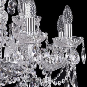 Подвесная люстра Bohemia Ivele Crystal 1411 1411/8+4/195/Ni в Советском - sovetskiy.mebel24.online | фото 2