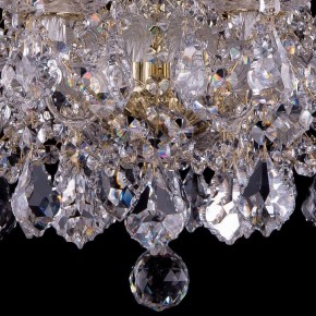 Подвесная люстра Bohemia Ivele Crystal 1413 1413/10/165/G/Leafs в Советском - sovetskiy.mebel24.online | фото 3