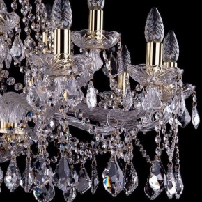 Подвесная люстра Bohemia Ivele Crystal 1413 1413/10+5/300/G/Leafs в Советском - sovetskiy.mebel24.online | фото 2
