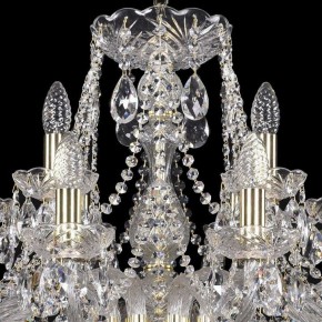 Подвесная люстра Bohemia Ivele Crystal 1413 1413/12+6/300/G в Советском - sovetskiy.mebel24.online | фото 4