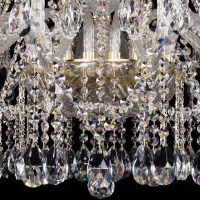 Подвесная люстра Bohemia Ivele Crystal 1413 1413/18/400/G в Советском - sovetskiy.mebel24.online | фото 2