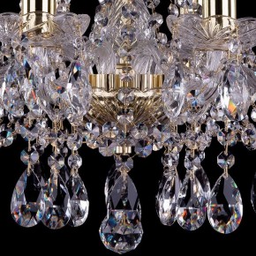 Подвесная люстра Bohemia Ivele Crystal 1413 1413/8/165/G в Советском - sovetskiy.mebel24.online | фото 3