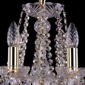 Подвесная люстра Bohemia Ivele Crystal 1413 1413/8/165/G в Советском - sovetskiy.mebel24.online | фото 4