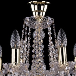 Подвесная люстра Bohemia Ivele Crystal 1413 1413/8/165/G/Tube в Советском - sovetskiy.mebel24.online | фото 4