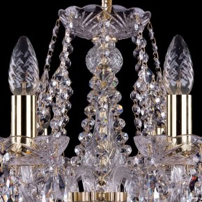 Подвесная люстра Bohemia Ivele Crystal 1413 1413/8/200/G в Советском - sovetskiy.mebel24.online | фото 5