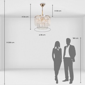 Подвесная люстра De City Бриз 24 111017804 в Советском - sovetskiy.mebel24.online | фото 7