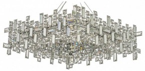 Подвесная люстра Dio D’Arte Erba Erba E 1.5.60x60.100 N в Советском - sovetskiy.mebel24.online | фото