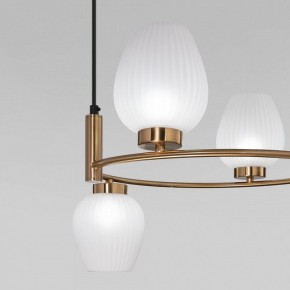 Подвесная люстра Eurosvet Alva 30183/4 латунь в Советском - sovetskiy.mebel24.online | фото 6