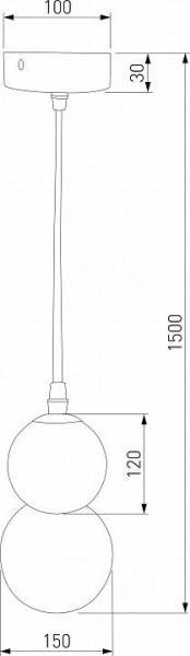 Подвесная люстра Eurosvet Polar 50251/1 LED белый в Советском - sovetskiy.mebel24.online | фото 3