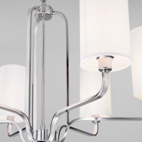 Подвесная люстра Eurosvet Purezza 60128/6 хром в Советском - sovetskiy.mebel24.online | фото 5