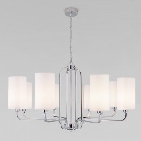 Подвесная люстра Eurosvet Purezza 60128/8 хром в Советском - sovetskiy.mebel24.online | фото 2