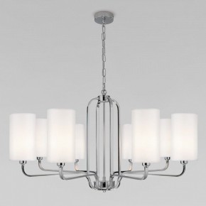 Подвесная люстра Eurosvet Purezza 60128/8 хром в Советском - sovetskiy.mebel24.online | фото 3