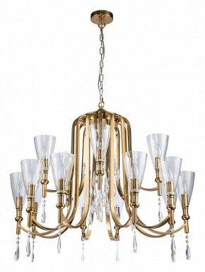 Подвесная люстра Favourite Lyra 2968-15P в Советском - sovetskiy.mebel24.online | фото 2