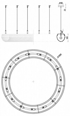 Подвесная люстра Favourite Monilibus 4015-15P в Советском - sovetskiy.mebel24.online | фото 5