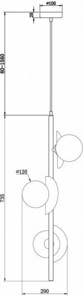 Подвесная люстра Freya Sepia FR5391PL-03CFL в Советском - sovetskiy.mebel24.online | фото 6