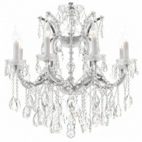 Подвесная люстра iLamp Diamond 6071-8 CR+CL в Советском - sovetskiy.mebel24.online | фото