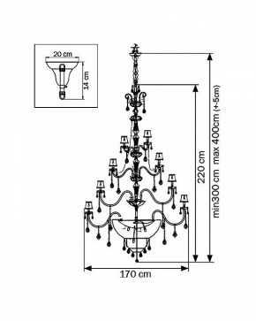 Подвесная люстра Lightstar Nativo 715577 в Советском - sovetskiy.mebel24.online | фото 3