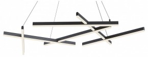 Подвесная люстра Maytoni Line MOD016PL-L80BK в Советском - sovetskiy.mebel24.online | фото