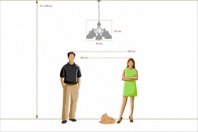 Подвесная люстра MW-Light Фелиция 347017405 в Советском - sovetskiy.mebel24.online | фото