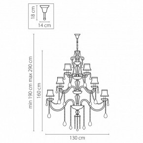 Подвесная люстра Osgona Nativo 715287 в Советском - sovetskiy.mebel24.online | фото 3