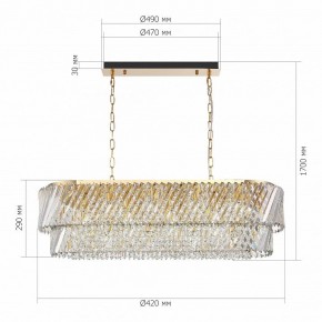 Подвесная люстра ST-Luce RITZ SL6138.303.14 в Советском - sovetskiy.mebel24.online | фото 5