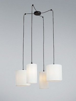 Подвесная люстра Vitaluce V3089 V3089-1/4S в Советском - sovetskiy.mebel24.online | фото 4