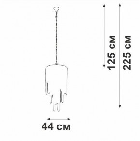 Подвесная люстра Vitaluce V5885 V5885-9/7 в Советском - sovetskiy.mebel24.online | фото 3