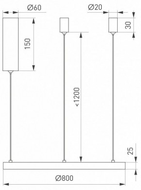 Подвесной светильник Arlight CONGO 046248 в Советском - sovetskiy.mebel24.online | фото 4