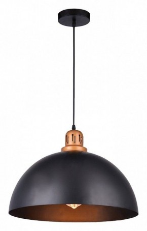 Подвесной светильник Arte Lamp Eurica A4249SP-1BK в Советском - sovetskiy.mebel24.online | фото 2