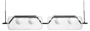 Подвесной светильник Arte Lamp Geneva A2341SP-4BK в Советском - sovetskiy.mebel24.online | фото