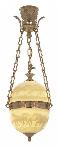 Подвесной светильник Bohemia Ivele Crystal 7100 71000P/25 GW Horse Y8 FH1S в Советском - sovetskiy.mebel24.online | фото 2