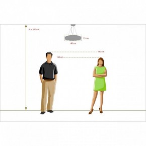 Подвесной светильник DeMarkt Фризанте 3 687010601 в Советском - sovetskiy.mebel24.online | фото 12