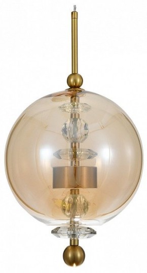 Подвесной светильник Indigo Illusione 11055/1P Amber в Советском - sovetskiy.mebel24.online | фото