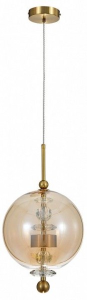 Подвесной светильник Indigo Illusione 11055/1P Amber в Советском - sovetskiy.mebel24.online | фото 2