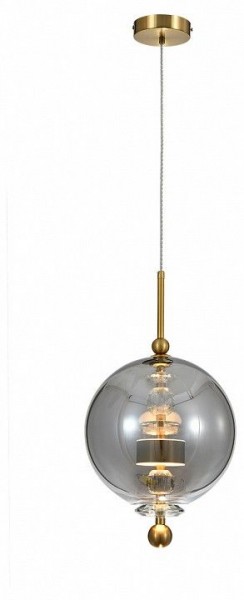 Подвесной светильник Indigo Illusione 11055/1P Smoke в Советском - sovetskiy.mebel24.online | фото 4