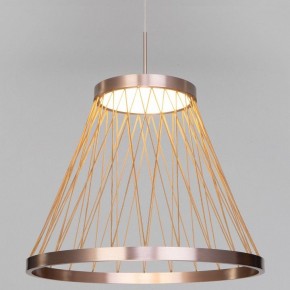 Подвесной светильник Eurosvet Cesta 40016/1 LED коричневый в Советском - sovetskiy.mebel24.online | фото
