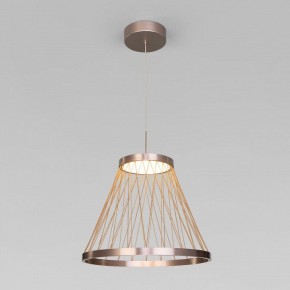 Подвесной светильник Eurosvet Cesta 40016/1 LED коричневый в Советском - sovetskiy.mebel24.online | фото 2