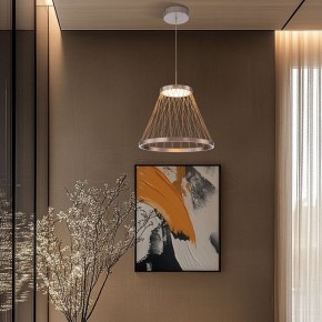 Подвесной светильник Eurosvet Cesta 40016/1 LED коричневый в Советском - sovetskiy.mebel24.online | фото 4