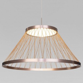 Подвесной светильник Eurosvet Cesta 40017/1 LED коричневый в Советском - sovetskiy.mebel24.online | фото