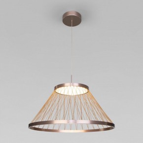 Подвесной светильник Eurosvet Cesta 40017/1 LED коричневый в Советском - sovetskiy.mebel24.online | фото 2