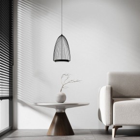 Подвесной светильник Eurosvet Comodita 40009/1 LED черный в Советском - sovetskiy.mebel24.online | фото 4