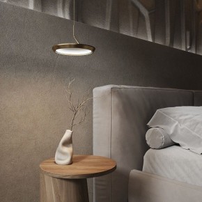 Подвесной светильник Eurosvet Crespella 90034/1 золото в Советском - sovetskiy.mebel24.online | фото 5