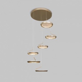 Подвесной светильник Eurosvet Crespella 90034/6 золото в Советском - sovetskiy.mebel24.online | фото 3