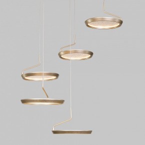 Подвесной светильник Eurosvet Crespella 90034/6 золото в Советском - sovetskiy.mebel24.online | фото 6