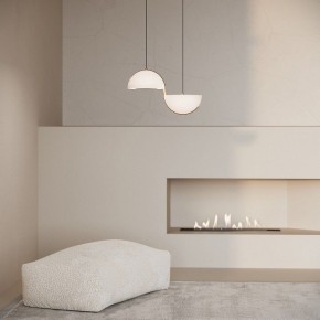 Подвесной светильник Eurosvet Emisfero 50083/2 LED золото в Советском - sovetskiy.mebel24.online | фото 2