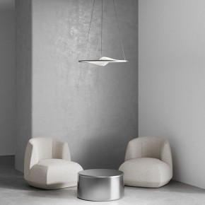Подвесной светильник Eurosvet Occhio 40027/1 LED серый в Советском - sovetskiy.mebel24.online | фото 4