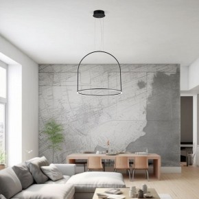 Подвесной светильник Eurosvet Over 90323/1 черный в Советском - sovetskiy.mebel24.online | фото 4
