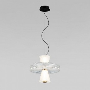 Подвесной светильник Eurosvet Titania 40028/1 LED белый в Советском - sovetskiy.mebel24.online | фото