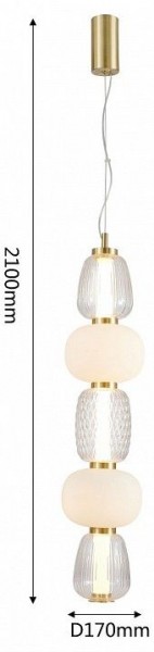 Подвесной светильник Favourite Bella 4057-2P в Советском - sovetskiy.mebel24.online | фото 4