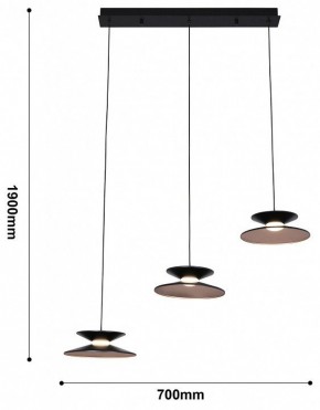 Подвесной светильник Favourite Platt 4372-3P в Советском - sovetskiy.mebel24.online | фото 5